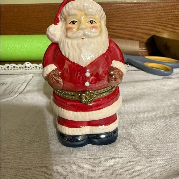 Mr Christmas Vintage Santa Claus Trinket Box - Picture 2 of 7
